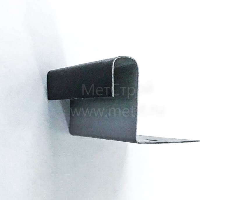 Неподвижный (простой) кляммер, высота - 25 мм, толщина - 0.5 мм — крепежный элемент фальцевой кровли