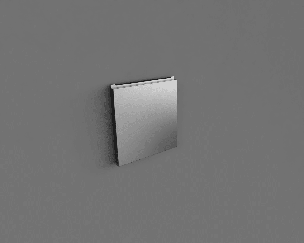 Фасадные кассеты закрытого типа из оцинкованной стали с полимерным покрытием 1160х724, 0,7 ммрендер