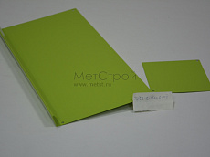 Металлический доборный элемент, окрашенный 
в цвет NCS S 0570 G40Y июньский бутон