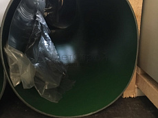 Лента из оцинкованной стали 0.5 мм с полимерным 
покрытием цвета RAL 6002 зеленый лист (2)