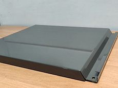 Фасадные кассеты закрытого типа толщиной 
металла 1.2 мм, RAL 7022 (фото 1)