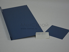 Доборный элемент из оцинкованной стали 
с полимерным покрытием цвета RAL 5009 лазурно-синий 
(2)
