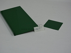 Доборный элемент из оцинкованной стали 
с полимерным покрытием цвета RAL 6024 транспортный 
зеленый (2)