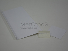 Металлический доборный элемент цвета RAL 
9003 Сигнальный белый (09098 RAL 9003) (2)