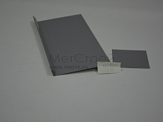 Доборный элемент из оцинкованной стали 
с полимерным покрытием цвета RAL 7036 серая платина (2)
