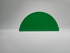 Заглушка желоба круглого водостока Wincraft 
из оцинкованной стали с полимерным покрытием 
цвета Зеленый мох (RAL 6005)