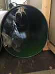 Оцинкованная стальная лента 0.5 мм с покрытием цвета RAL 6002 зеленый лист (2)